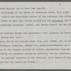 Aldridge, Ira -- Memorandum by B. Miller