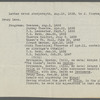 Aldridge, Ira -- Memorandum by B. Miller