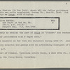 Aldridge, Ira -- Memorandum by B. Miller