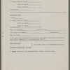 Lyons, William Henry -- Questionnaire re Genealogy