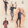 Costume Design for West Side Story, Sharks