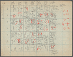 Seven rows of body parts for Sixteen Dances for Soloist and Company of Three