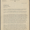 Typed letter to Leonard Woolf, London, Dec. 16, 1924