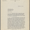 Typed letter to Leonard Woolf, London, Sept. 11, 1929