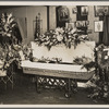 Coffin with body of George Johnson El