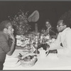 Baldwin with Harry and Julie Belafonte, undated