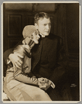 Peg Entwistle and William Gillette in Sherlock Holmes