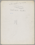 Peg Entwistle and William Gillette in Sherlock Holmes