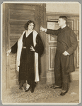 Roberta Beatty and William Gillette in Sherlock Holmes