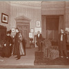 William Gillette in Act II of Sherlock Holmes