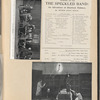 Excerpts from a program for The Speckled Band at London's Royal Adelphi Theatre