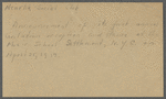 Passenger list, including “Arthur A. Shomburg,” from S.S. Manuel Arnus's voyage to Spain