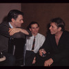Party thrown by cast for Elizabeth Taylor's birthday during rehearsals for Hamlet with Richard Burton