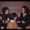 Party thrown by cast for Elizabeth Taylor's birthday during rehearsals for Hamlet with Richard Burton