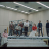 Party thrown by cast for Elizabeth Taylor's birthday during rehearsals for Hamlet with Richard Burton