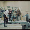 Party thrown by cast for Elizabeth Taylor's birthday during rehearsals for Hamlet with Richard Burton
