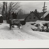 Timber levelled by 1938 hurricane at sawmill near Warren, New Hampshire