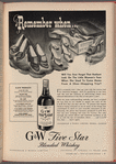 G&W Five-Star Blended Whiskey 