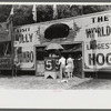 Midway and carnival, Shelby County Fair and Horse Show, Shelbyville, Kentucky
