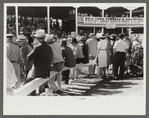 Spectators at Shelby County Horse Show and Fair. Shelbyville, Kentucky