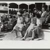 Spectators at Shelby County Horse Show and Fair. Shelbyville, Kentucky