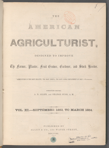 The American agriculturist
