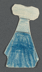 Paper doll and clothes created by Patricia Zipprodt as a 5-year-old child