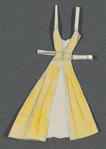 Paper doll and clothes created by Patricia Zipprodt as a 5-year-old child