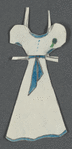 Paper doll and clothes created by Patricia Zipprodt as a 5-year-old child