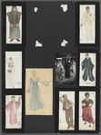 Costume design [Marguerite Gautier, blue gown] for the stage production Camino Real