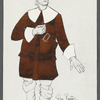 Costume design [John Proctor, 'in court'] for the stage production The Crucible