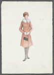 Costume design for character Muriel Tate in the stage production Plaza Suite