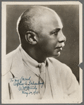 Inscribed headshot of William C. Handy