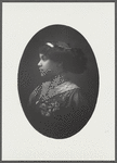 Portrait of Elizabeth Mary (Green) Schomburg inscribed by Dolores Schomburg Thomas