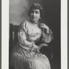 Portrait of Dolores Maria (Lola) Schomburg Diaz with note by Dolores Schomburg Thomas 