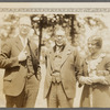 Dr. Matthew, Mr. Schomburg, [third name illegible] taken by Dr. Johnson at Ray's Mountain, the YMCA Summer School