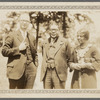 Dr. Matthew, Mr. Schomburg, [third name illegible] taken by Dr. Johnson at Ray's Mountain, the YMCA Summer School
