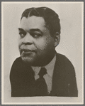 Reproduction of James Latimer Allen Photograph of Arthur Schomburg