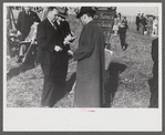 Bookies taking bets at horse races, Warrenton, Virginia