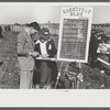Bookies taking bets at horse races, Warrenton, Virginia
