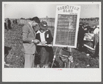 Bookies taking bets at horse races, Warrenton, Virginia