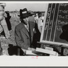 Bookies taking bets at horse races, Warrenton, Virginia