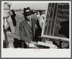 Bookies taking bets at horse races, Warrenton, Virginia