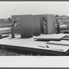Prefabricated defense housing under contruction, near airport. Hartford, Connecticut. Constructed and managed by FSA (Farm Security Administration)