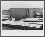 Prefabricated defense housing under contruction, near airport. Hartford, Connecticut. Constructed and managed by FSA (Farm Security Administration)