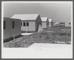 Prefabricated defense housing under contruction, near airport. Hartford, Connecticut. Constructed and managed by FSA (Farm Security Administration)