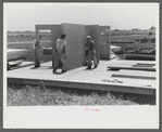 Prefabricated defense housing under contruction, near airport. Hartford, Connecticut. Constructed and managed by FSA (Farm Security Administration)