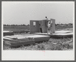 Prefabricated defense housing under contruction, near airport. Hartford, Connecticut. Constructed and managed by FSA (Farm Security Administration)