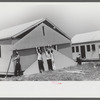 Prefabricated defense housing under construction near airport, Hartford, Connecticut. Constructed and managed by FSA (Farm Security Administration)