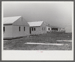 Prefabricated defense housing under construction near airport, Hartford, Connecticut. Constructed and managed by FSA (Farm Security Administration)